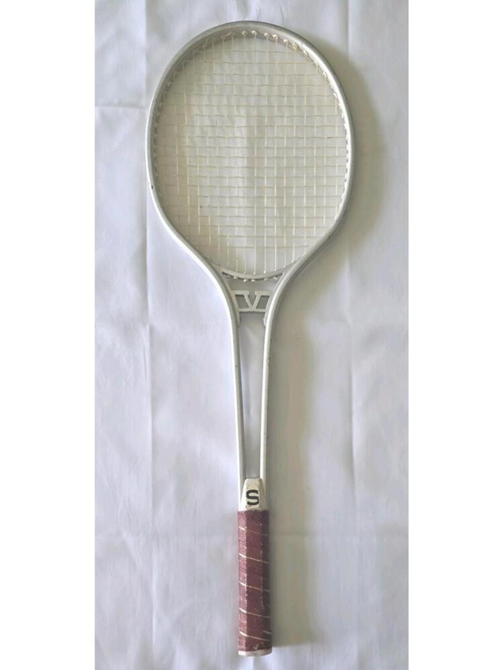 Vintage Slazenger Aluminum Tennis Racket 4 1/2" M- Model 1754 in Good Condition